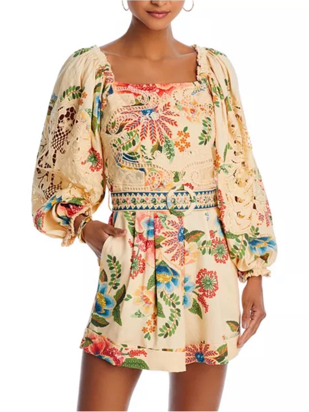 FARM Rio Sand Delicate Garden Romper